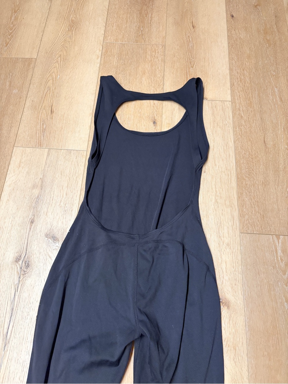 Davis Active Backless Flare Jumpsuit - Picture 5 of 8
